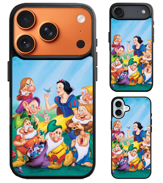 Snow White and Seven Dwarfs iPhone Air | iPhone 17 | 17 Pro | 17 Pro Max Case