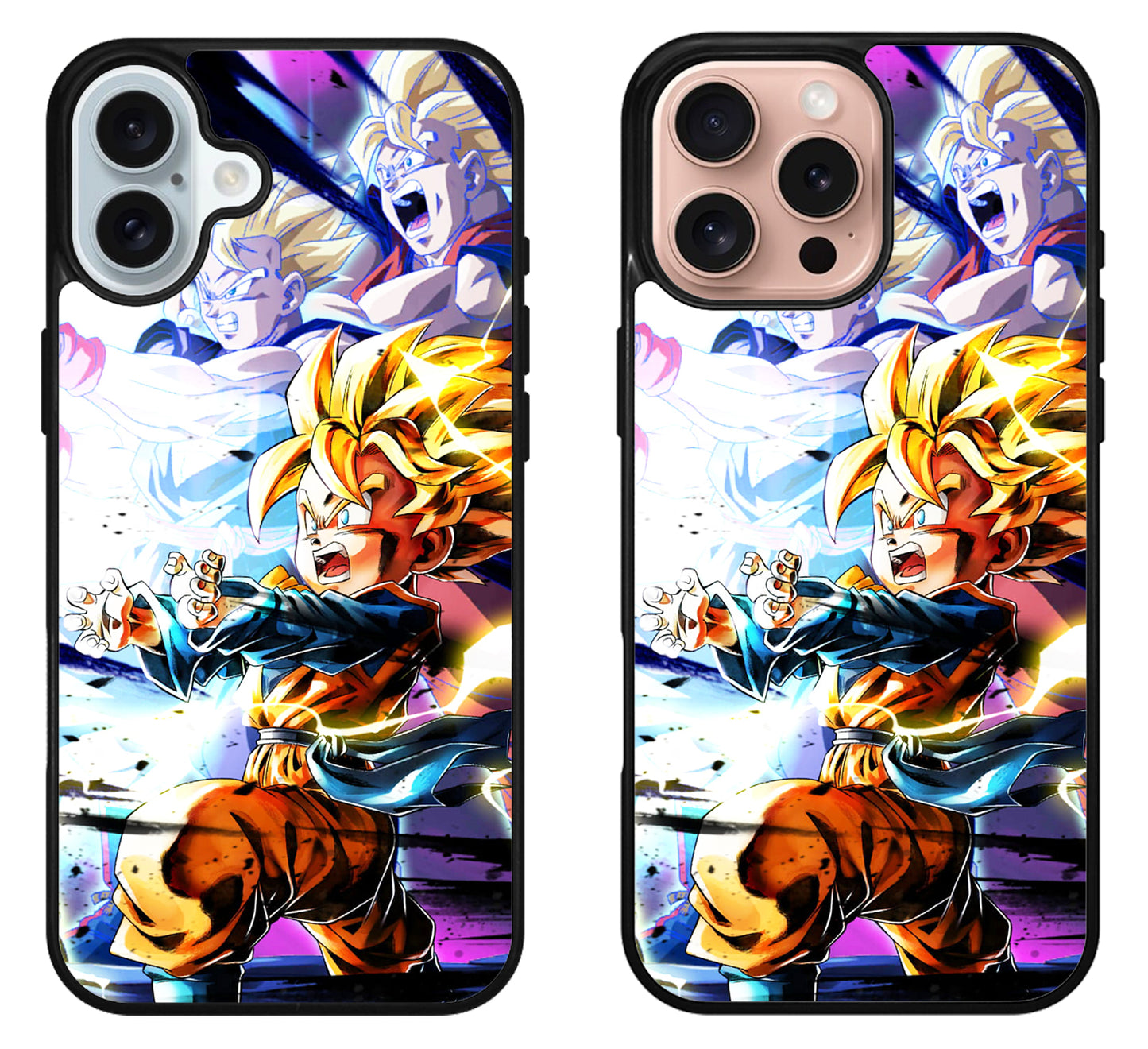 Son Goten dragon ball Collage iPhone 16 | 16 Plus | 16 Pro | 16 Pro Max Case