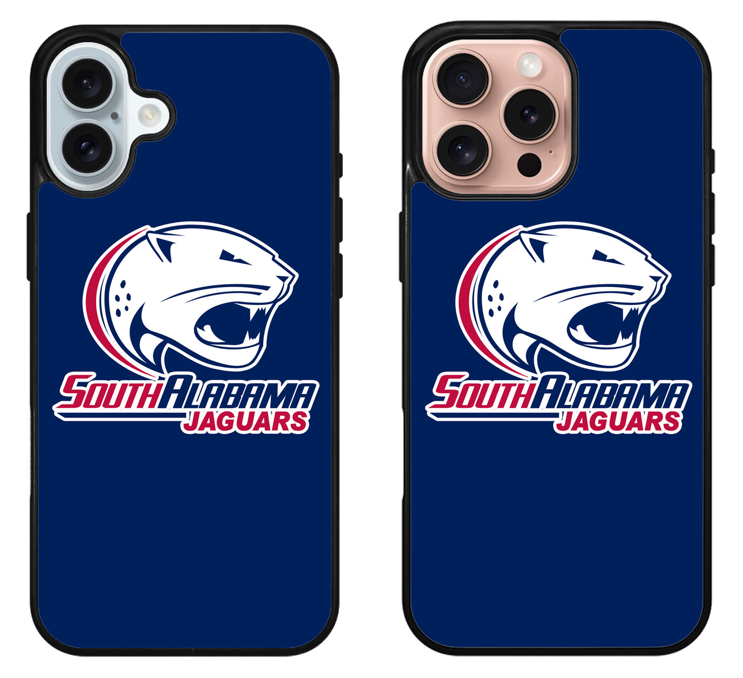 South Alabama Jaguars iPhone 16 | 16 Plus | 16 Pro | 16 Pro Max Case