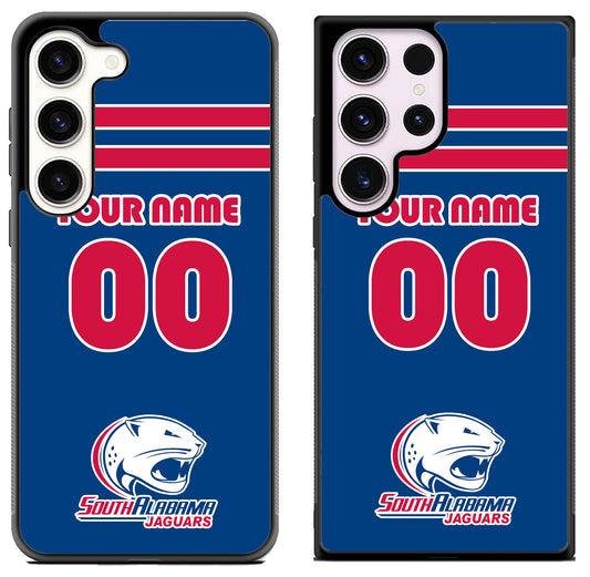 Custom Personalized South Alabama Jaguars Samsung Galaxy S23 | S23+ | S23 Ultra Case