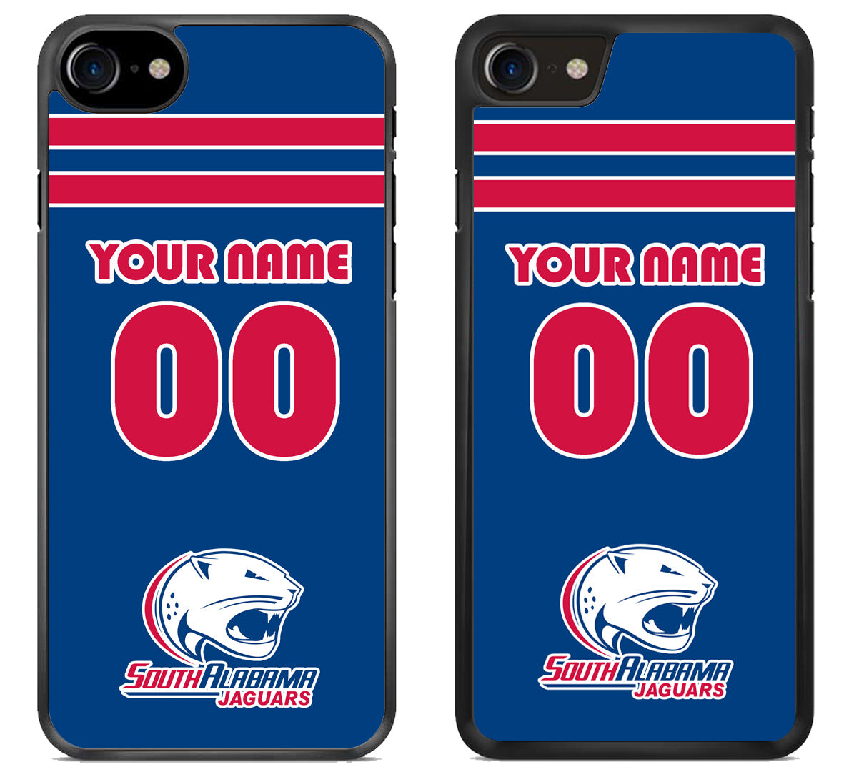 Custom Personalized South Alabama Jaguars iPhone SE 2020 | iPhone SE 2022 Case