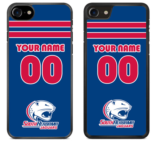 Custom Personalized South Alabama Jaguars iPhone SE 2020 | iPhone SE 2022 Case
