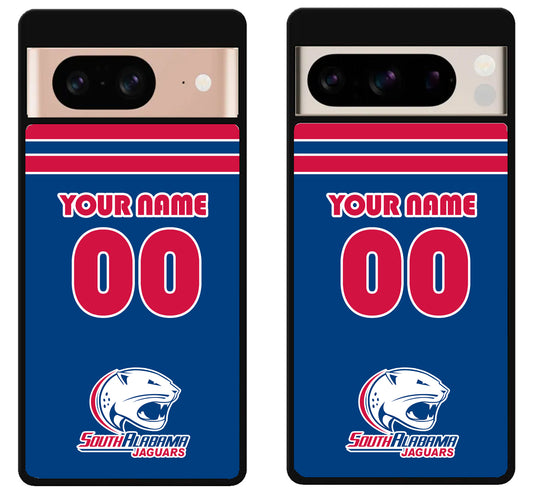 Custom Personalized South Alabama Jaguars Google Pixel 8 | 8 Pro Case