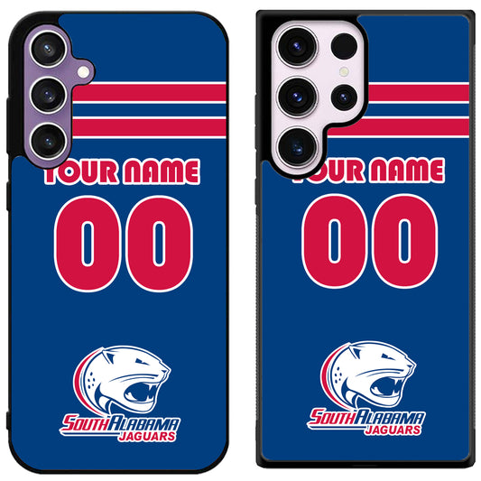 Custom Personalized South Alabama Jaguars Samsung Galaxy S24 | S24+ | S24 Ultra Case
