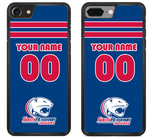Custom Personalized South Alabama Jaguars iPhone 8 | 8 Plus Case