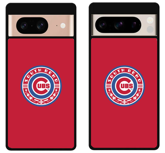 South Bend Cubs Logo Google Pixel 8 | 8 Pro Case