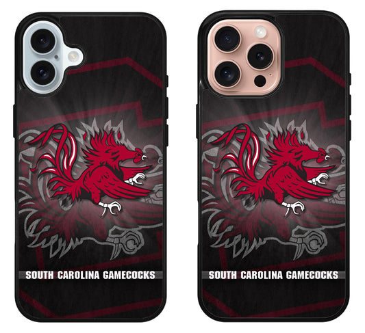 South Carolina Gamecocks Logo iPhone 16 | 16 Plus | 16 Pro | 16 Pro Max Case