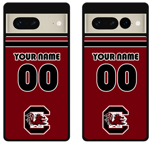 Custom Personalized South Carolina Gamecocks Google Pixel 7 | 7 Pro Case