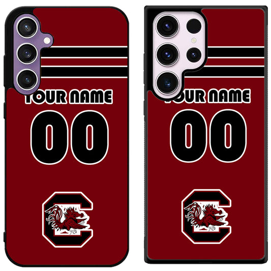 Custom Personalized South Carolina Gamecocks Samsung Galaxy S24 | S24+ | S24 Ultra Case