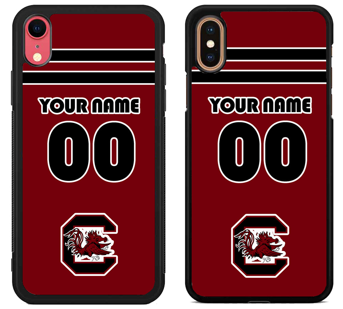 Custom Personalized South Carolina Gamecocks iPhone X | Xs | Xr | Xs Max Case
