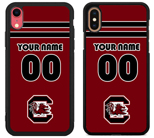 Custom Personalized South Carolina Gamecocks iPhone X | Xs | Xr | Xs Max Case