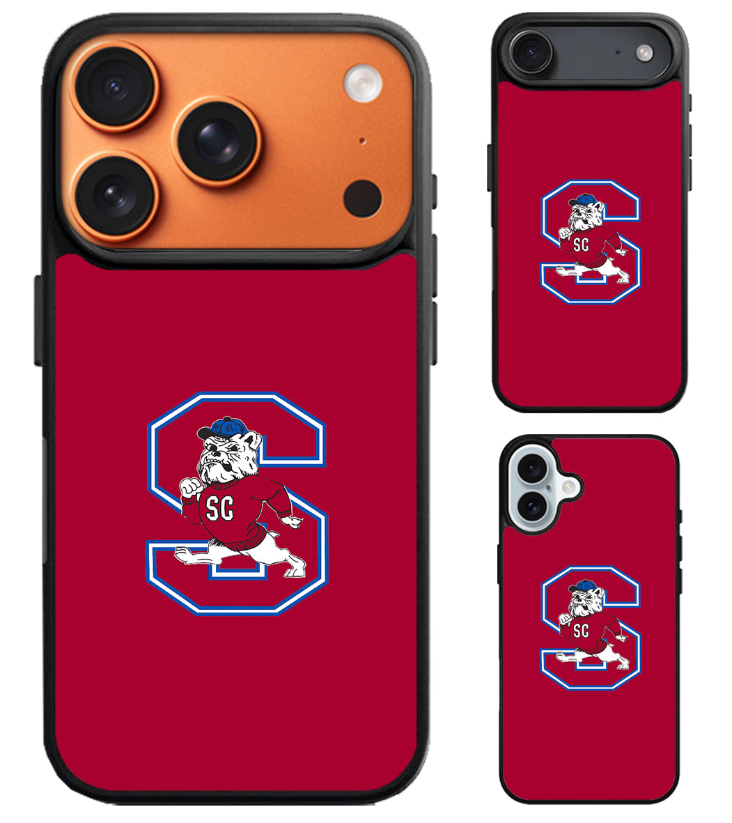 South Carolina State Bulldogs Red iPhone Air | iPhone 17 | 17 Pro | 17 Pro Max Case