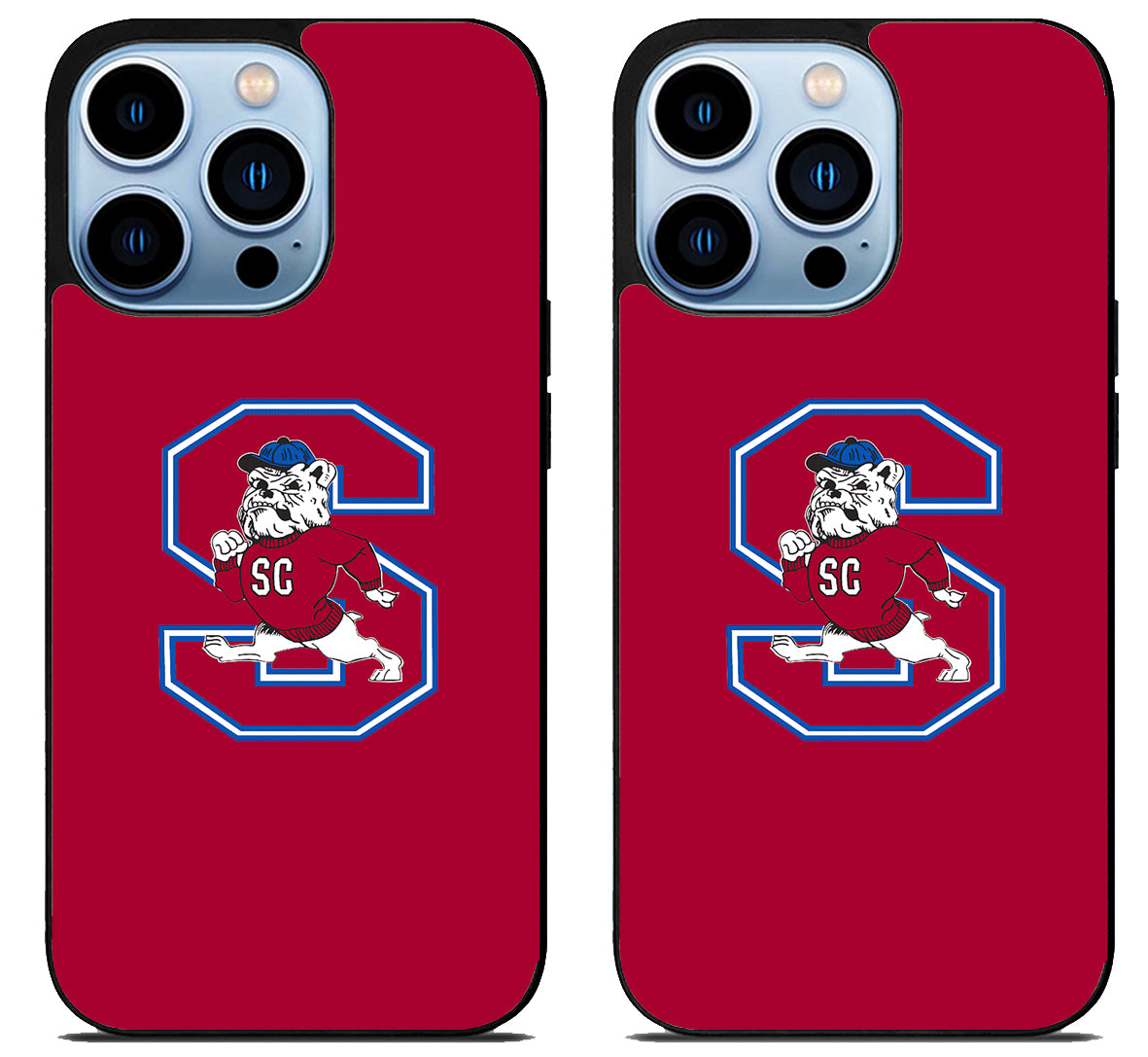 South Carolina State Bulldogs Red iPhone 15 Pro | iPhone 15 Pro Max Case