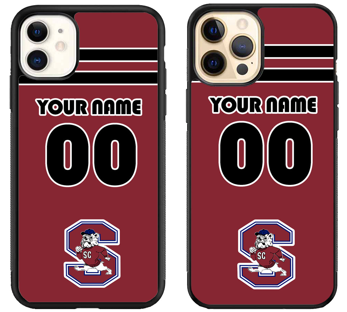 Custom Personalized South Carolina State Bulldogs iPhone 12 | 12 Mini | 12 Pro | 12 Pro Max Case