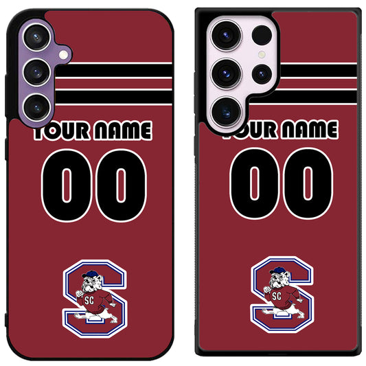 Custom Personalized South Carolina State Bulldogs Samsung Galaxy S24 | S24+ | S24 Ultra Case