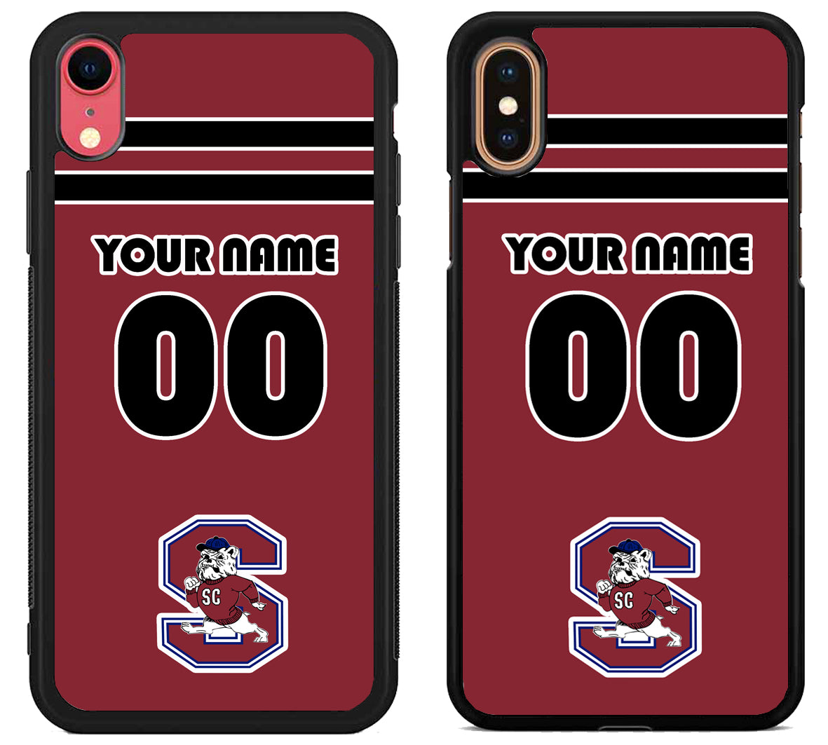 Custom Personalized South Carolina State Bulldogs iPhone X | Xs | Xr | Xs Max Case