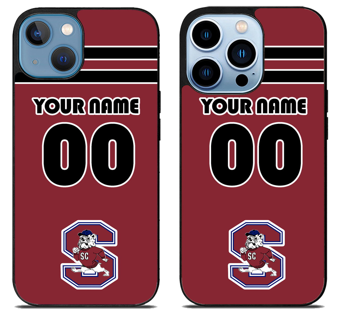 Custom Personalized South Carolina State Bulldogs iPhone 13 | 13 Mini | 13 Pro | 13 Pro Max Case