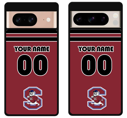 Custom Personalized South Carolina State Bulldogs Google Pixel 8 | 8 Pro Case