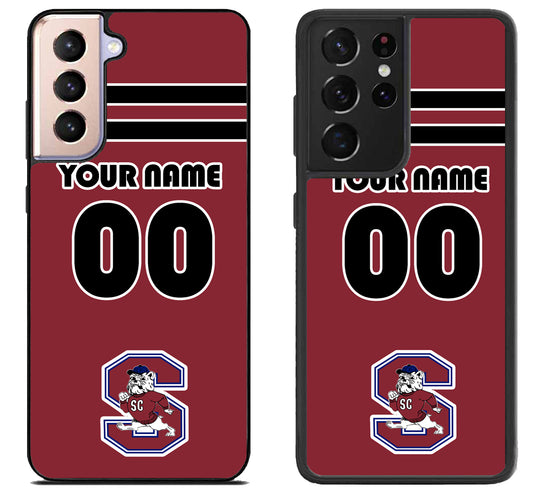 Custom Personalized South Carolina State Bulldogs Samsung Galaxy S21 | S21 FE | S21+ | S21 Ultra Case