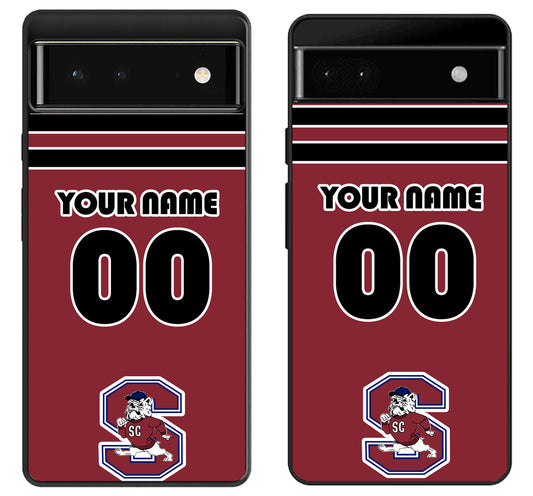 Custom Personalized South Carolina State Bulldogs Google Pixel 6 | 6A | 6 Pro Case