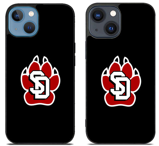 South Dakota Coyotes Black iPhone 15 | iPhone 15 Plus Case