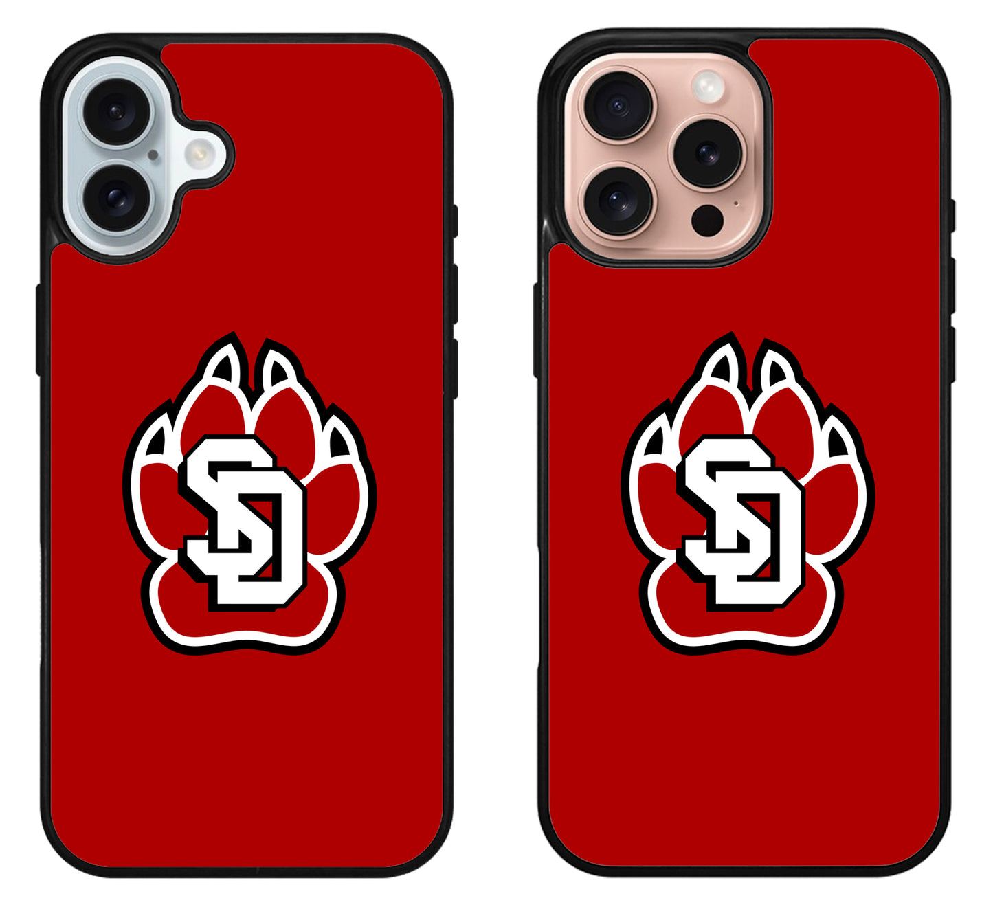 South Dakota Coyotes Logo iPhone 16 | 16 Plus | 16 Pro | 16 Pro Max Case