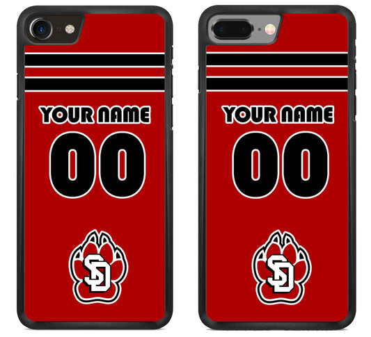 Custom Personalized South Dakota Coyotes iPhone 8 | 8 Plus Case