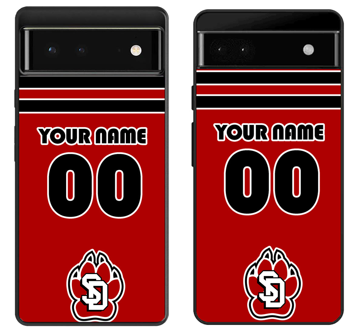 Custom Personalized South Dakota Coyotes Google Pixel 6 | 6A | 6 Pro Case