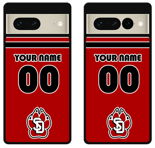 Custom Personalized South Dakota Coyotes Google Pixel 7 | 7 Pro Case