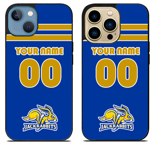 Custom Personalized South Dakota State Jackrabbits iPhone 14 | 14 Plus | 14 Pro | 14 Pro Max Case