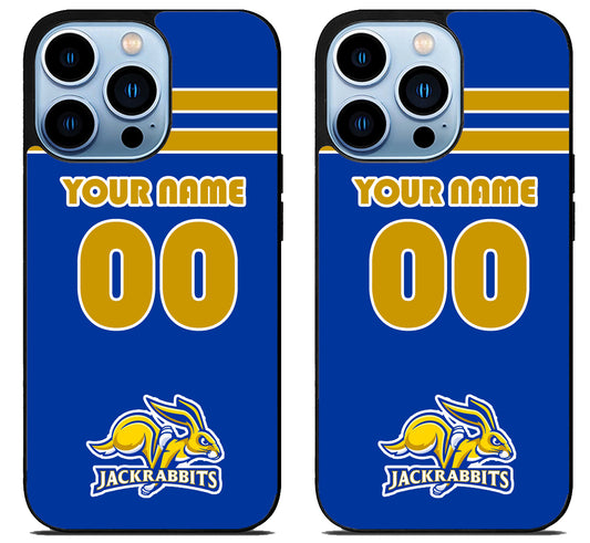 Custom Personalized South Dakota State Jackrabbits iPhone 15 Pro | iPhone 15 Pro Max Case