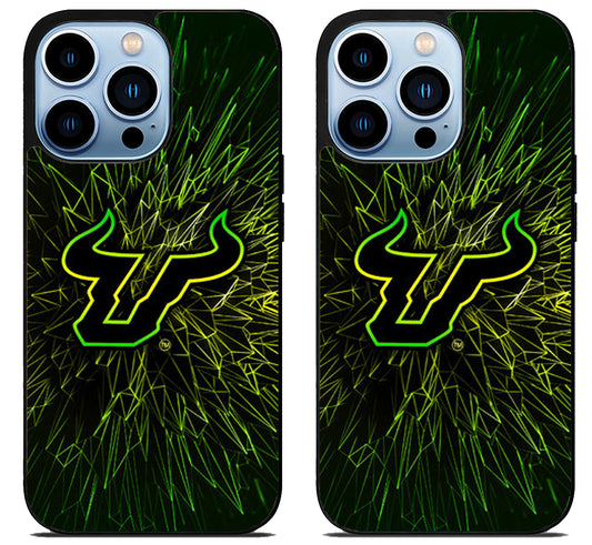 South Florida Bull Wallpaper iPhone 15 Pro | iPhone 15 Pro Max Case