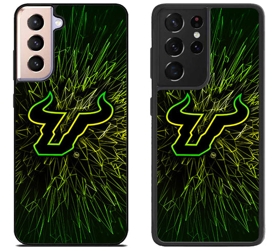 South Florida Bull Wallpaper Samsung Galaxy S21 | S21 FE | S21+ | S21 Ultra Case