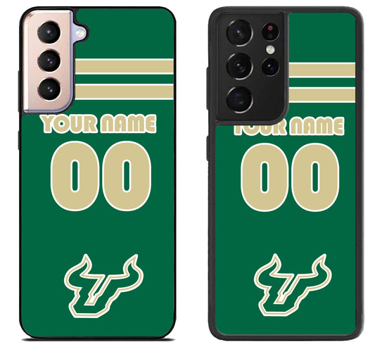 Custom Personalized South Florida Bulls Samsung Galaxy S21 | S21 FE | S21+ | S21 Ultra Case
