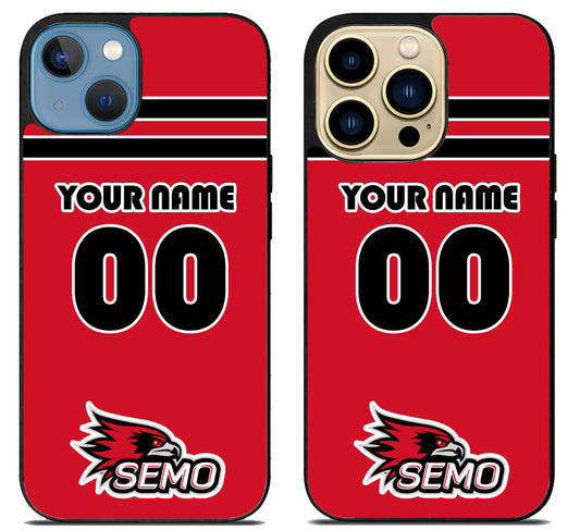 Custom Personalized Southeast Missouri State Redhawks iPhone 14 | 14 Plus | 14 Pro | 14 Pro Max Case