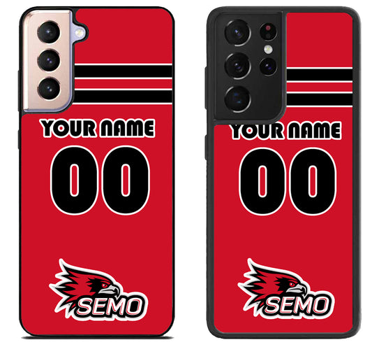 Custom Personalized Southeast Missouri State Redhawks Samsung Galaxy S21 | S21 FE | S21+ | S21 Ultra Case