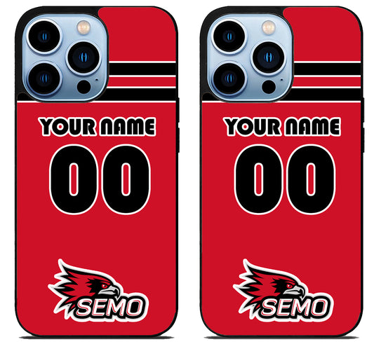 Custom Personalized Southeast Missouri State Redhawks iPhone 15 Pro | iPhone 15 Pro Max Case