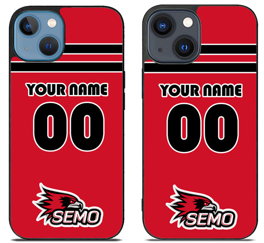 Custom Personalized Southeast Missouri State Redhawks iPhone 15 | iPhone 15 Plus Case