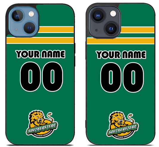 Custom Personalized Southeastern Louisiana Lions iPhone 15 | iPhone 15 Plus Case