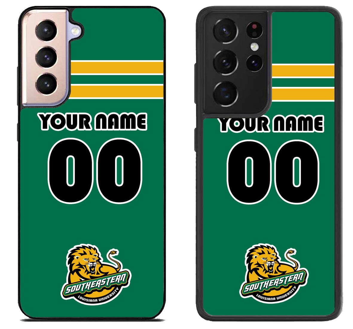 Custom Personalized Southeastern Louisiana Lions Samsung Galaxy S21 | S21 FE | S21+ | S21 Ultra Case