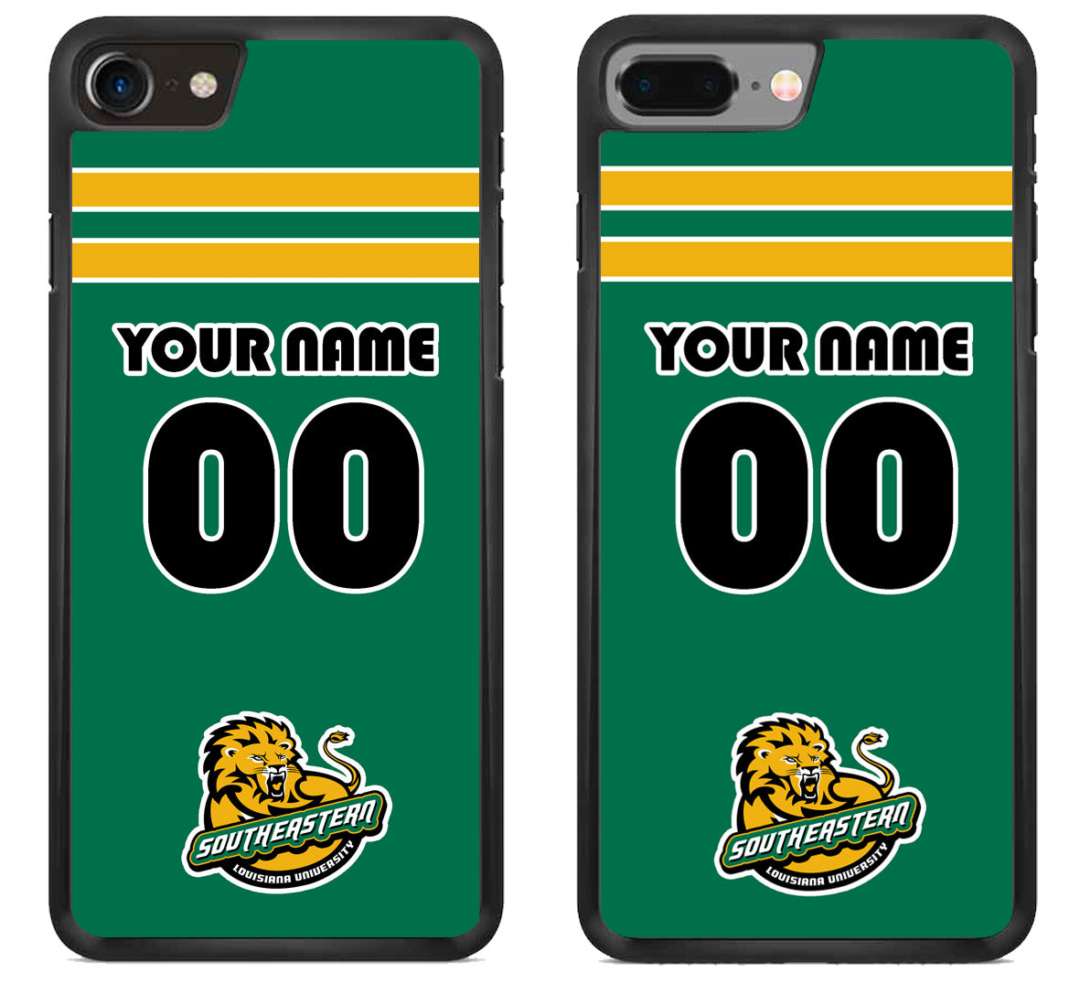 Custom Personalized Southeastern Louisiana Lions iPhone 8 | 8 Plus Case