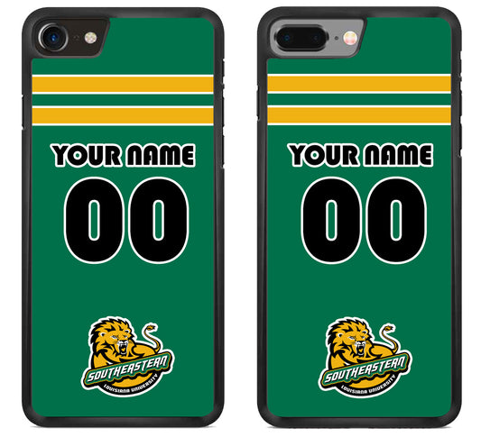 Custom Personalized Southeastern Louisiana Lions iPhone 8 | 8 Plus Case