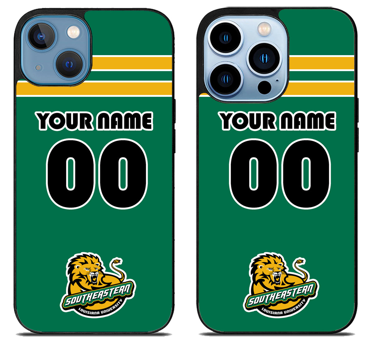 Custom Personalized Southeastern Louisiana Lions iPhone 13 | 13 Mini | 13 Pro | 13 Pro Max Case