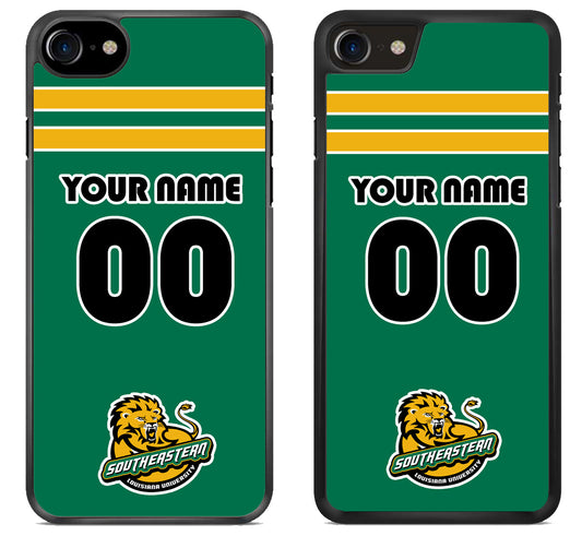 Custom Personalized Southeastern Louisiana Lions iPhone SE 2020 | iPhone SE 2022 Case