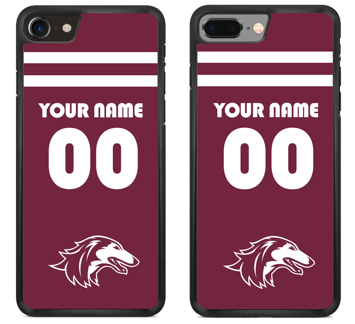 Custom Personalized Southern Illinois Salukis iPhone 8 | 8 Plus Case