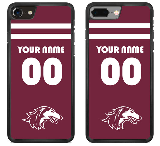 Custom Personalized Southern Illinois Salukis iPhone 8 | 8 Plus Case