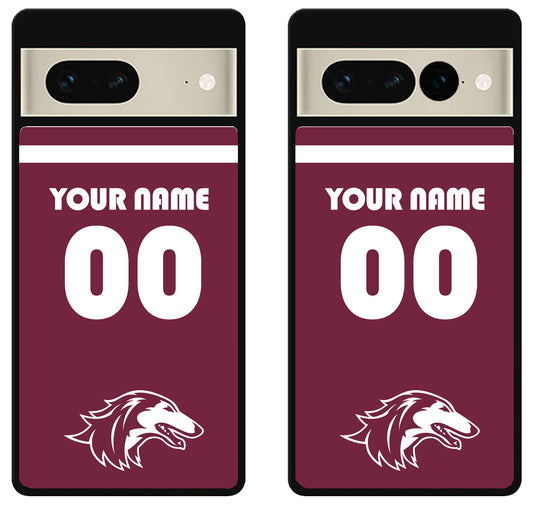 Custom Personalized Southern Illinois Salukis Google Pixel 7 | 7 Pro Case