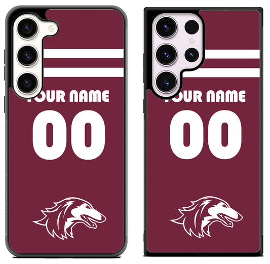 Custom Personalized Southern Illinois Salukis Samsung Galaxy S23 | S23+ | S23 Ultra Case