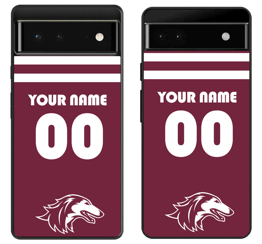 Custom Personalized Southern Illinois Salukis Google Pixel 6 | 6A | 6 Pro Case