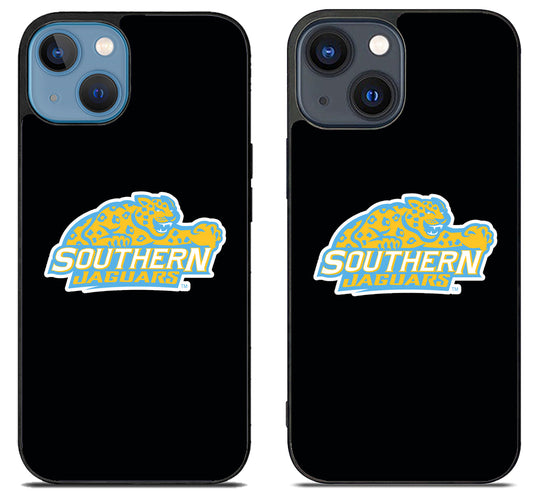 Southern Jaguars Black University iPhone 15 | iPhone 15 Plus Case